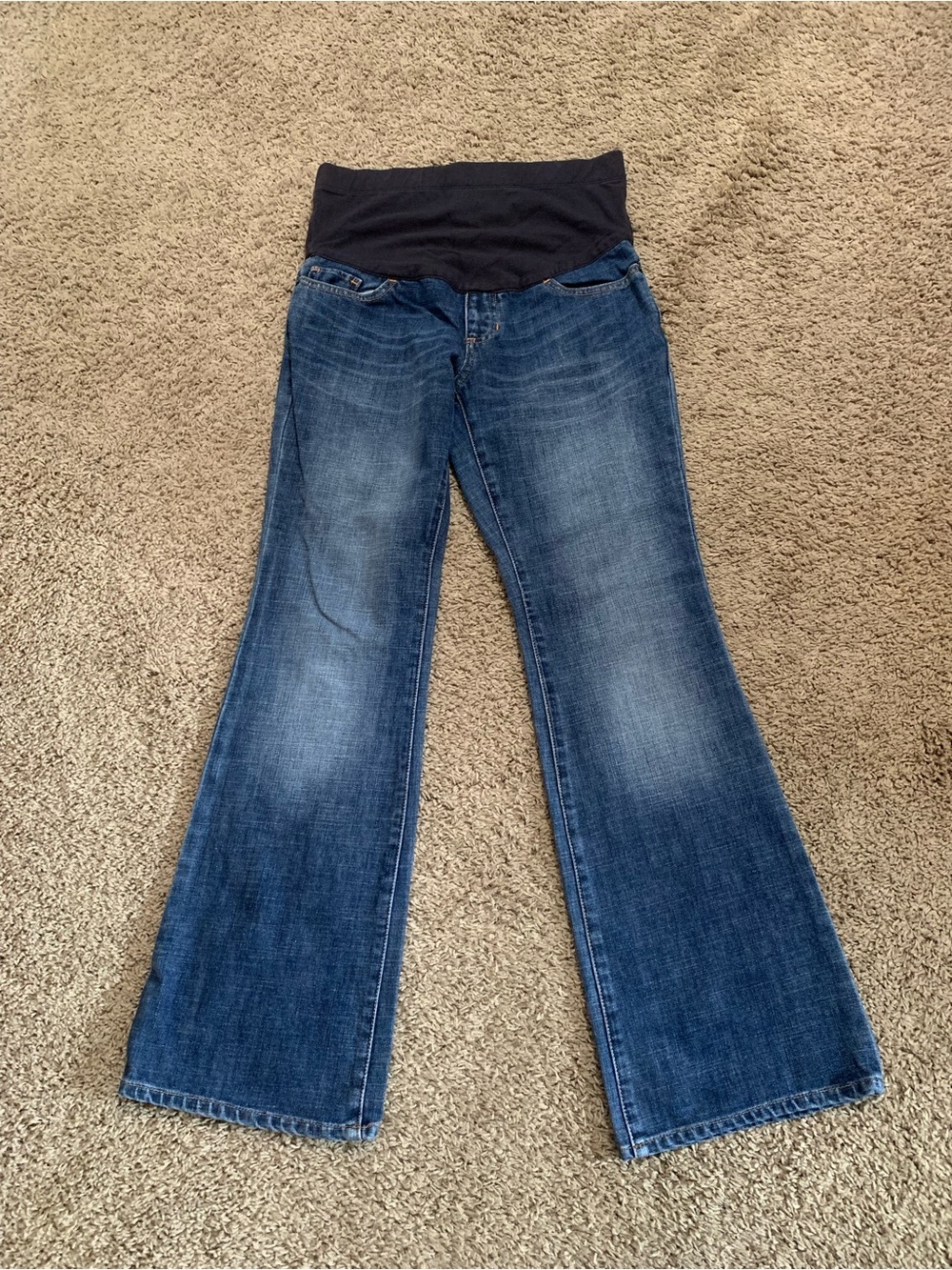 Gap Maternity Boot Cut Full Panel Jeans 2 Regular
